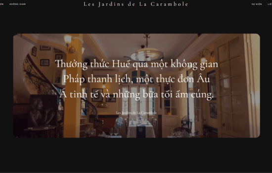 Restaurant Landing Page